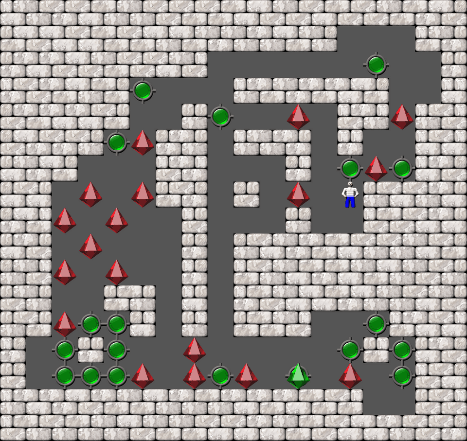 Сокобан Bugs550 collection уровень 215